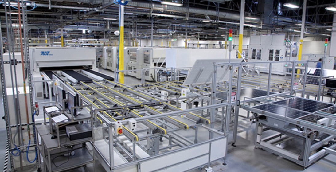 JUSTSOLAR production line